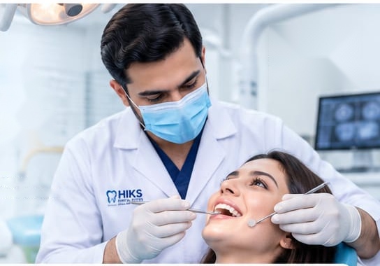 Dental treatment at H.I.K.S Dental Studio